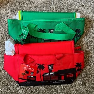 Trader Joe’s Mini Insulated Bags (Red and Green Set of 2)